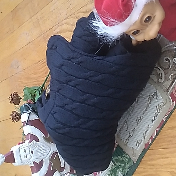 ⚜️ NWOT MEN'S Eddie Bauer Cable Knit Sweater 100% Cotton XL UNISEX - Picture 7 of 14